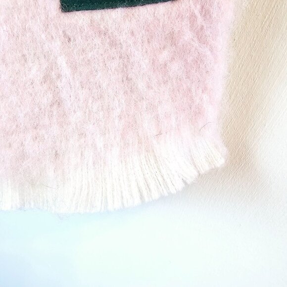 Wild Fable Recycle Polyester Pastel Color Blocked Heavy Thick Comfy Scarf, NWT - Picture 4 of 5